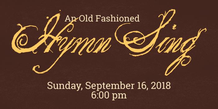 1920x1080 An Old Fashioned Hymn Sing • Central Bearden