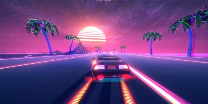 1920x1080 Outrun car | gaming | Vaporwave wallpaper, Retro waves, Vaporwave