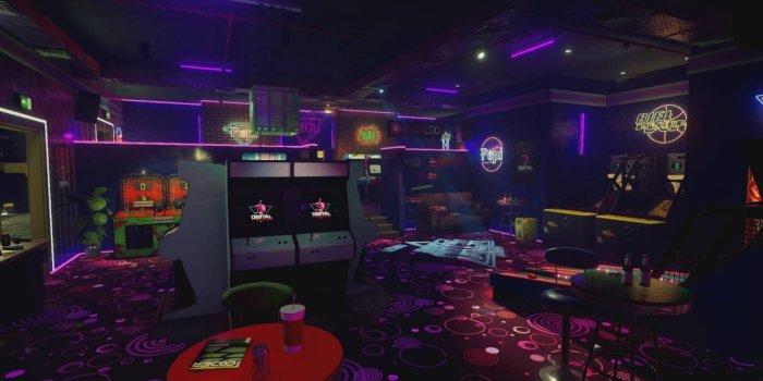 1280x720 Video Wallpaper: New Retro Arcade: Neon Ambiance