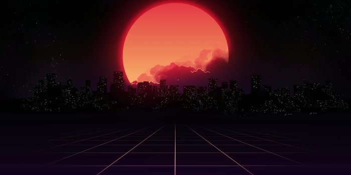 1920x1080 Synthwave Retro Gifs Search | Search & Share on Homdor