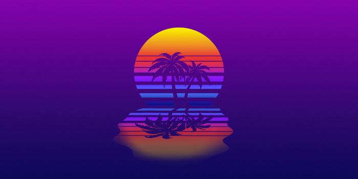 3840x2160 HD wallpaper: OutRun, sunset, vaporwave, retrowave, text, quote