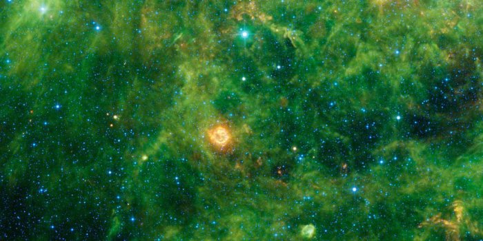 1080x1920 Green Galaxy Wallpapers