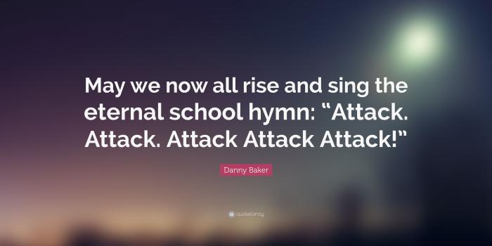 3840x2160 Danny Baker Quote: “May we now all rise and sing the eternal school