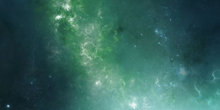 1080x1920 Green Galaxy Wallpapers