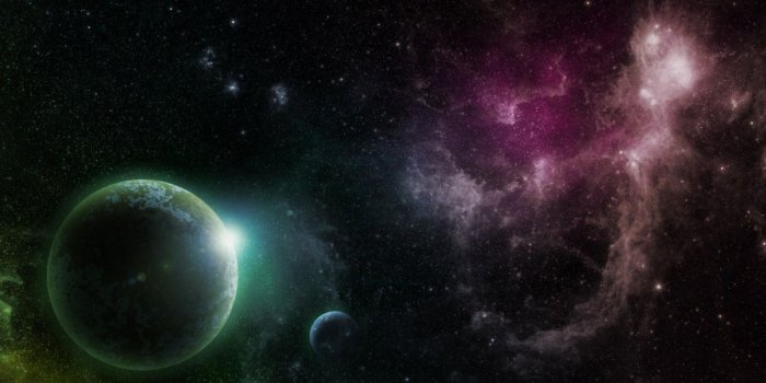 1280x804 Purple & Green Galaxy Planets wallpapers | Purple & Green Galaxy