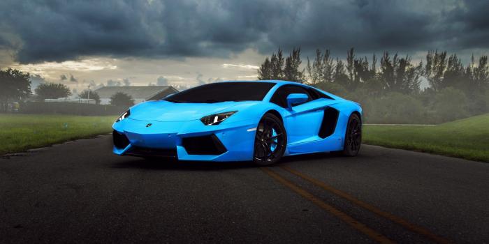2560x1600 Blue Lamborghini Wallpapers Free | Vehicles Wallpapers | Lamborghini