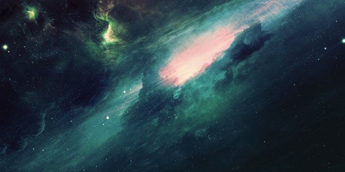 3000x2000 Download 3000x2000 Nebula, Stars, Galaxy, Universe, Green Wallpapers