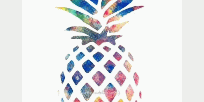 1536x2048 Kijo Wright on Pineapple Kitchen in 2019 | Pineapple painting