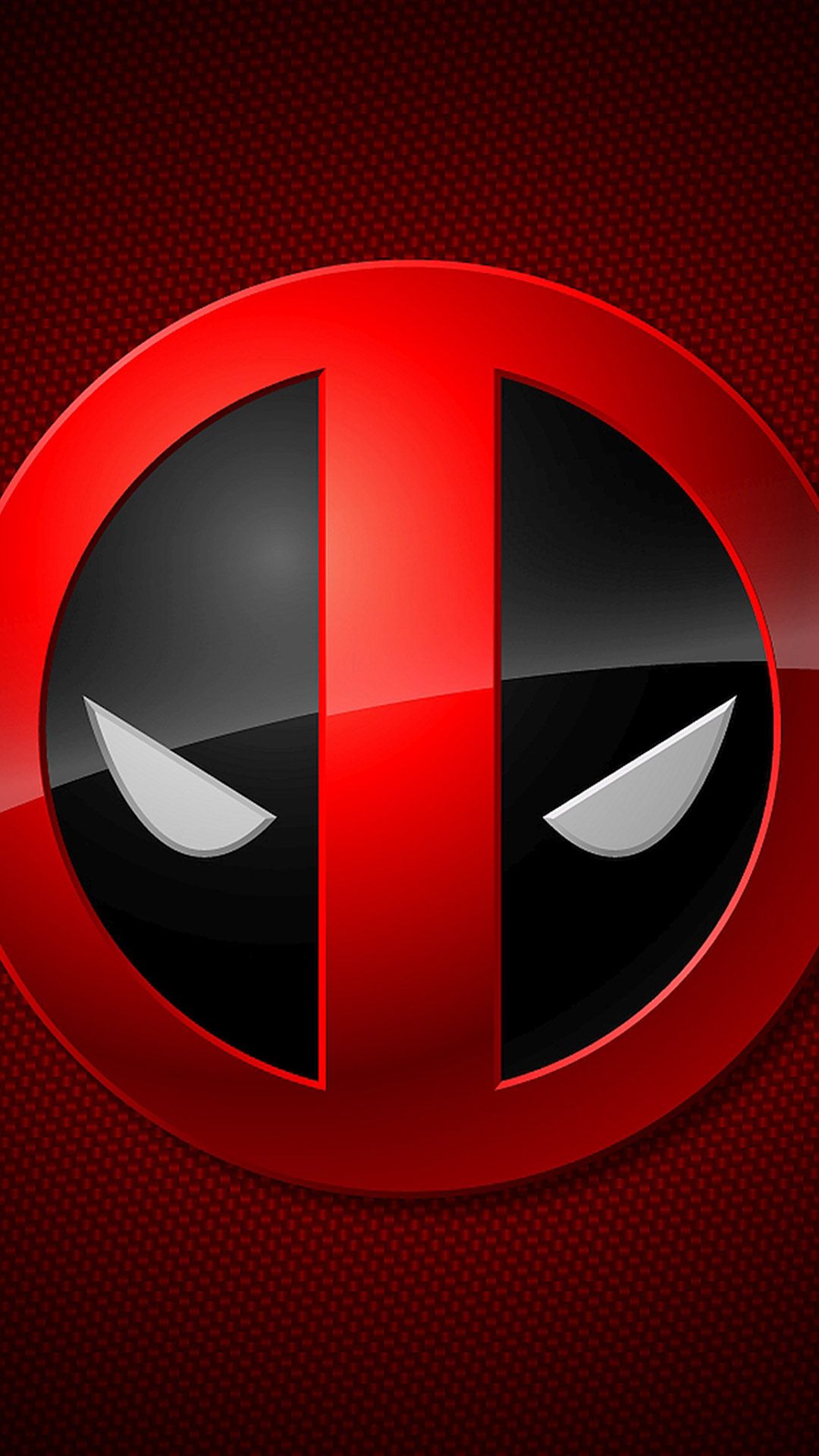 1080x1920 Deadpool Logo Mask Head Red Black Movie Wallpaper - Deadpool