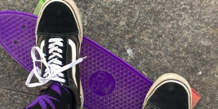 750x1334 Vans, weed socks, skateboard, aesthetic, purple, no filter