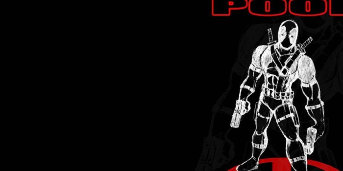 1024x768 Black Deadpool Desktop Wallpaper HD | wallpaper23