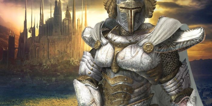 1600x1200 Gold and silver knight, Heroes of Might And Magic 5, Heroes of Might