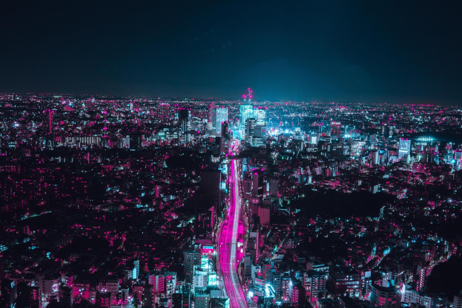 7952x5304 5270071 7952x5304 #street, #cyberpunk, #city view, #neon, #Creative