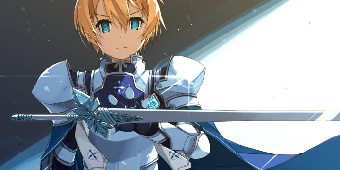 1680x1050 Sword Art Online Alicization - Eugeo (Silver Knight) HD wallpaper