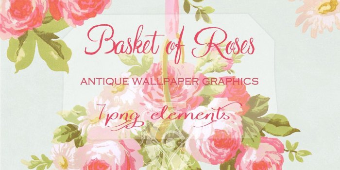 1200x800 Basket of Roses