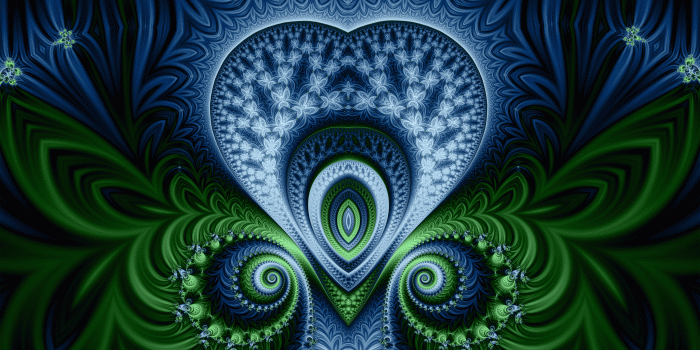 2560x1440 Fractal Trek 3 App for the Mac