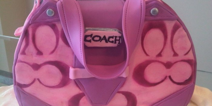 1024x768 A Special Pink Coach Purse For A Special Someone! - CakeCentral.com