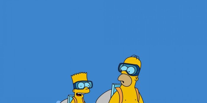 1920x1080 Bart Simpson Homer Simpson - Wallpaper, High Definition, High