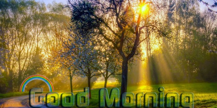 1200x750 Nature - Good Morning With Rainbow (#795962) - HD Wallpaper Download