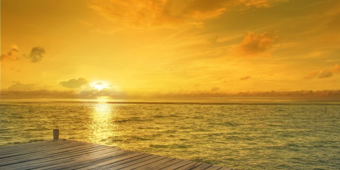 2880x1920 Wallpaper Sunrise, Morning, Coast, HD, Nature, #5809