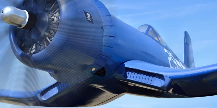 3840x2160 Wallpaper Vought F4U Corsair, blue aircraft 3840x2160 UHD 4K Picture