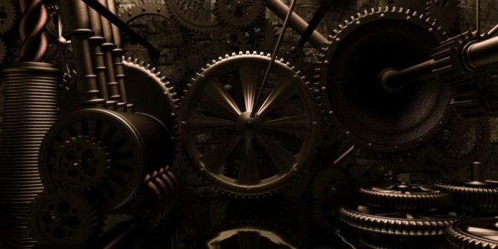 1680x1050 Steampunk Background - PowerPoint Backgrounds for Free PowerPoint
