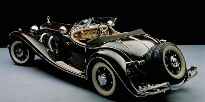 1680x1050 Mercedes Benz Black Classic Car Wallpapers Hd / Desktop - Mercedes