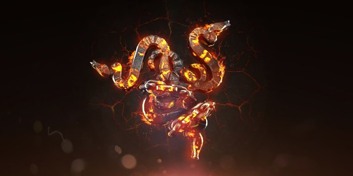 3840x2160 Razer Flaming Hot Logo 4K wallpaper | Razer in 2019 | Laptop