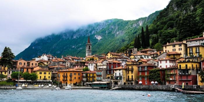 1920x1080 cityscape, City, Building, Italy, Lombardy, Lake Como Wallpapers HD