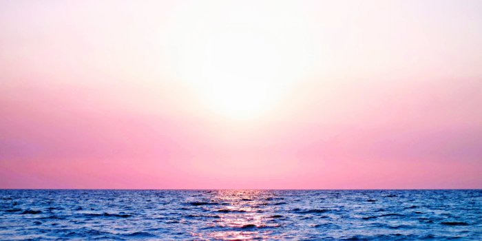 3840x2400 Earth Sunset Water Pastel Blue Ripples Highres Nature Wave Sky Sea
