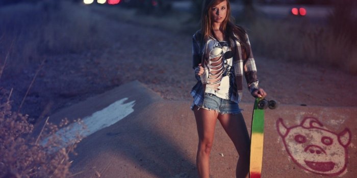1920x1080 55+ Girl Skateboard Wallpapers on WallpaperPlay