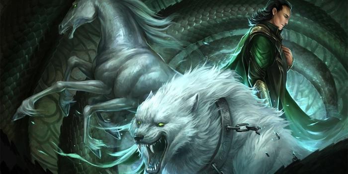 1920x1080 Books, Asgard, Wolves, Animals,cartoon Wallpapers, Fantasy, Horses
