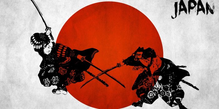 1920x1080 Wallpaper of japanese wall decals, red, samurai background & HD image