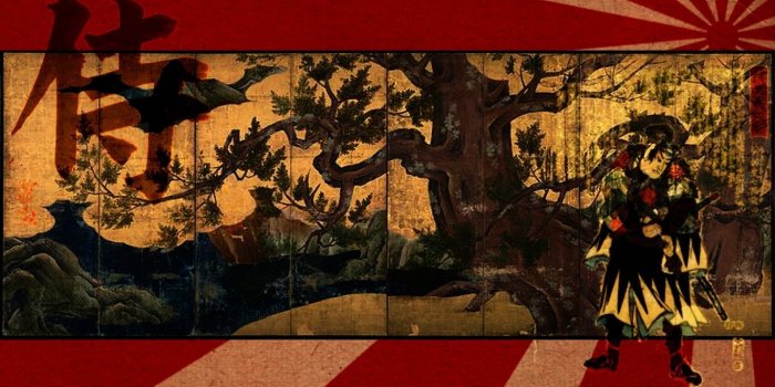 1366x768 Traditional Japanese Samurai Art Wallpaper | haha in 2019 | Samurai