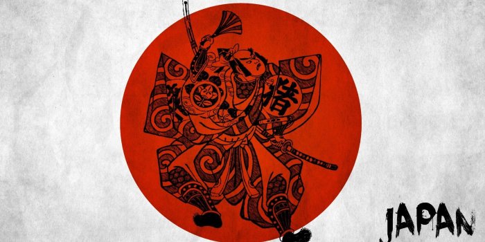 1920x1080 1920x1080 japan, samurai, minimalism desktop wallpaper 17330