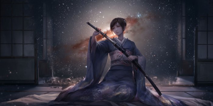 3840x2160 Japan, Japanese Armour, Midnight, Samurai, Warrior 4K Ultra HD