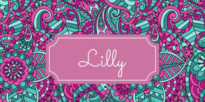 1180x1265 Lilly Name Background | Lilly-Carroll!❤️ | Baby girl names, Names