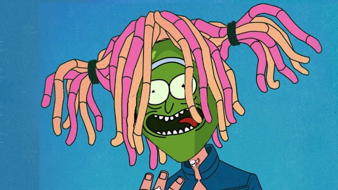 1280x720 Lil Pump Gucci Gang but every gucci gang is replaced by PICKLE RICK