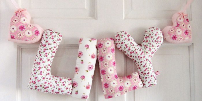 1500x961 LILY - Personalized Baby name wall decor, kids | IdealPin