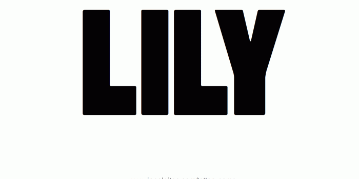1550x1152 Lily Name Tattoo Designs