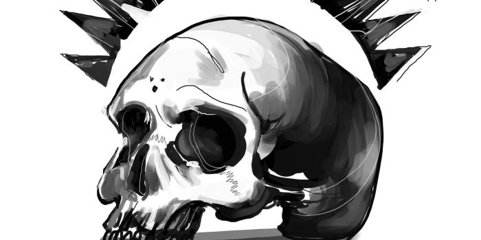 2068x3677 No Spoilers] Made a Misfit Skull mobile wallpaper. Feel free to