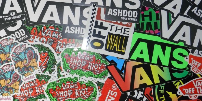 2500x1795 Graffiti Vans Off The Wall Stickers Collection Snapback - Vans Off