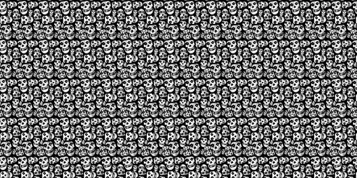 2560x1440 Scary Misfits Skulls Desktop Wallpaper