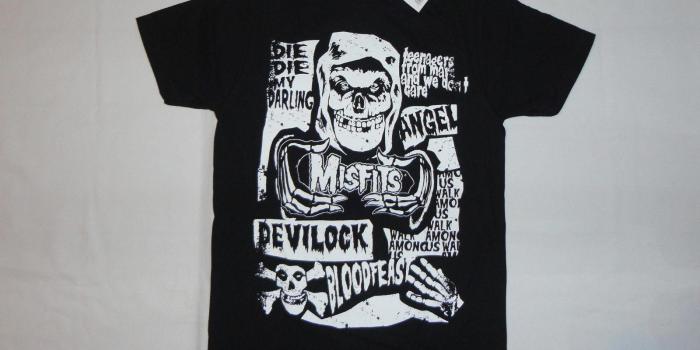 1600x1200 THE MISFITS SKULL NEW T-SHIRT S M L XL 2XL HORROR FIEND METAL PUNK ROCK  DANZIG
