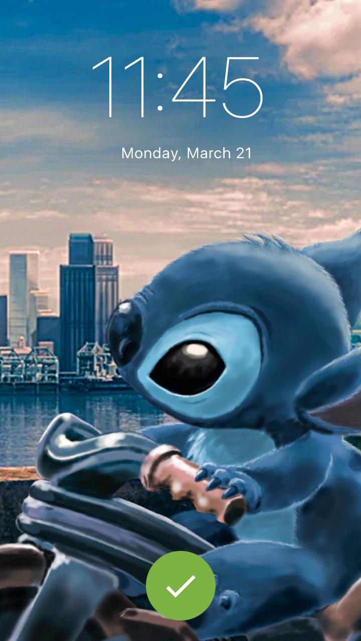 720x1280 Stitch Wallpaper Lilo Funny Cute PIN Lock Screen for Android - APK