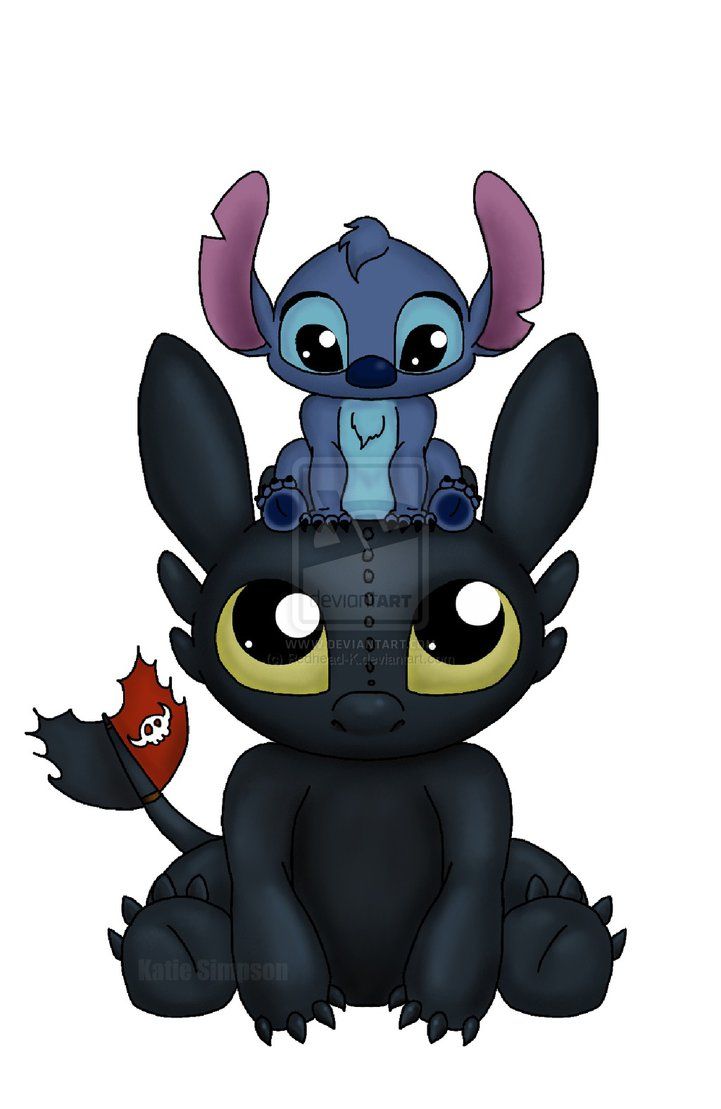 721x1109 50+] Toothless and Stitch Wallpaper on WallpaperSafari