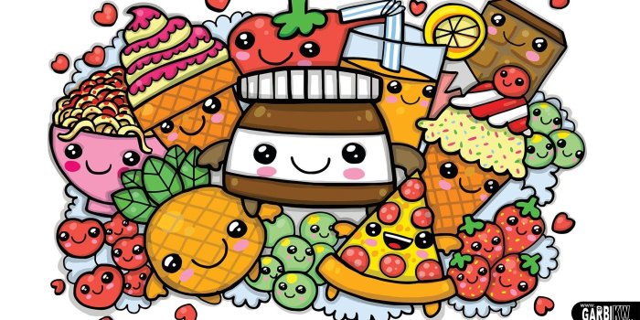 1920x1080 Cute Kawaii Food Wallpaper (57+ images)