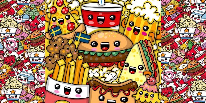 1920x1080 Kawaii Food Wallpapers - Top Free Kawaii Food Backgrounds