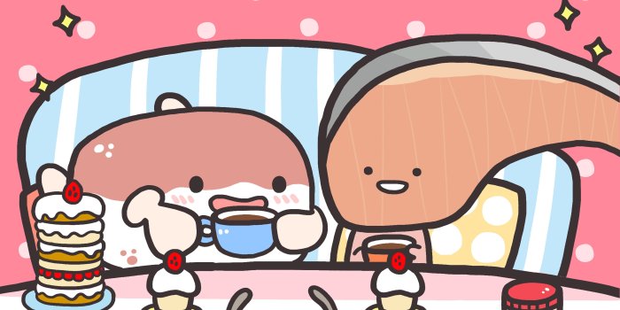 5120x3200 Kawaii Japanese Food Characters