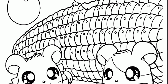 2640x3740 Coloring Page: Cute Kawaii Food Coloring Pages 2166244 Kawaii Food